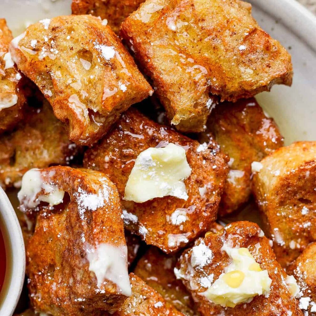 Air Fryer francia pirítós harapás
