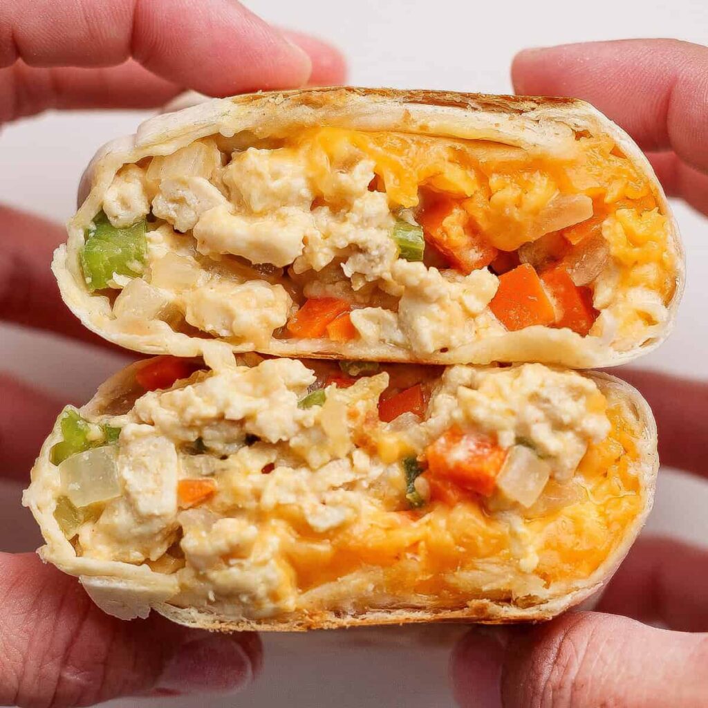 Buffalo Chicken Burritos (magas fehérje)