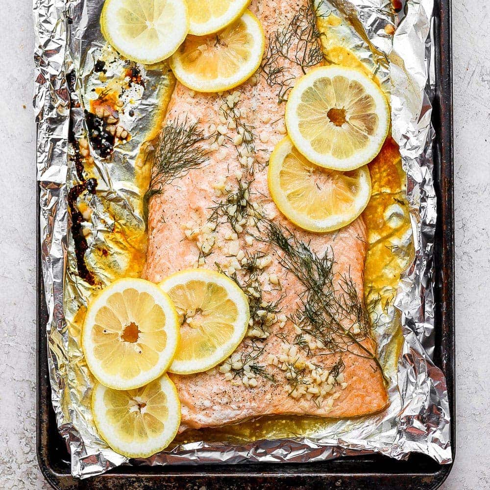 Flaky Oven-Baked Salmon (Cooked in Foil!)
