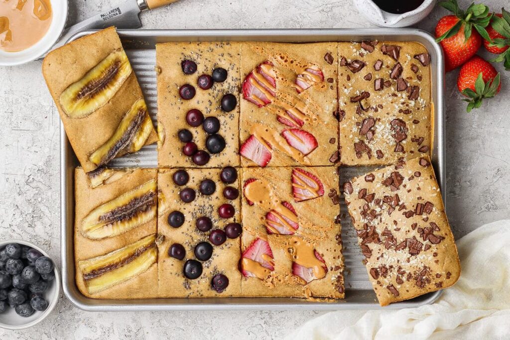 Sheet Pan Protein palacsinta (14 g fehérje adagonként!)