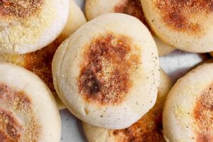 Túrós angol muffin (magas fehérjetartalmú!)