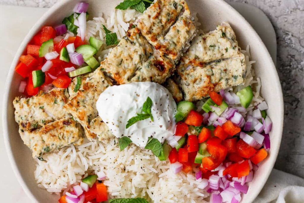 Air Fryer mediterrán csirkefalatok