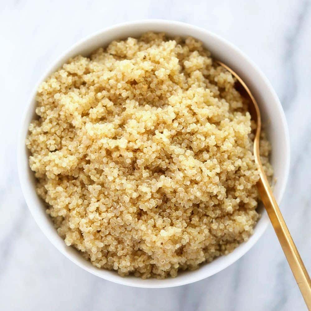 How to Cook Perfect Quinoa prepared for meal prep